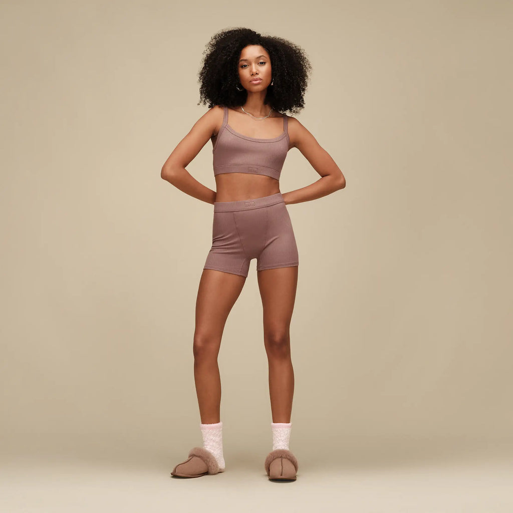 Women's Cozy Chenille Sock - SEASHELL PINK