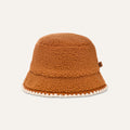 Women's UGGfluff Scalloped Hat - CHESTNUT