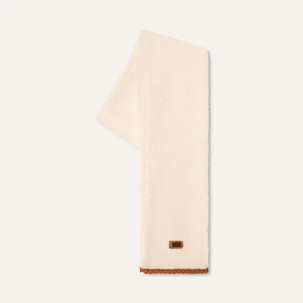 Women's UGGfluff Scalloped Scarf - NIMBUS