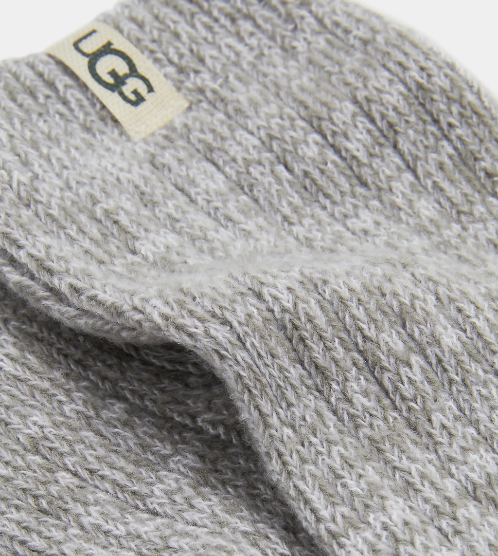 Women's Rib Knit Slouchy Crew Sock - SEAL