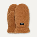 Kids' UGGfluff Mitten - CHESTNUT