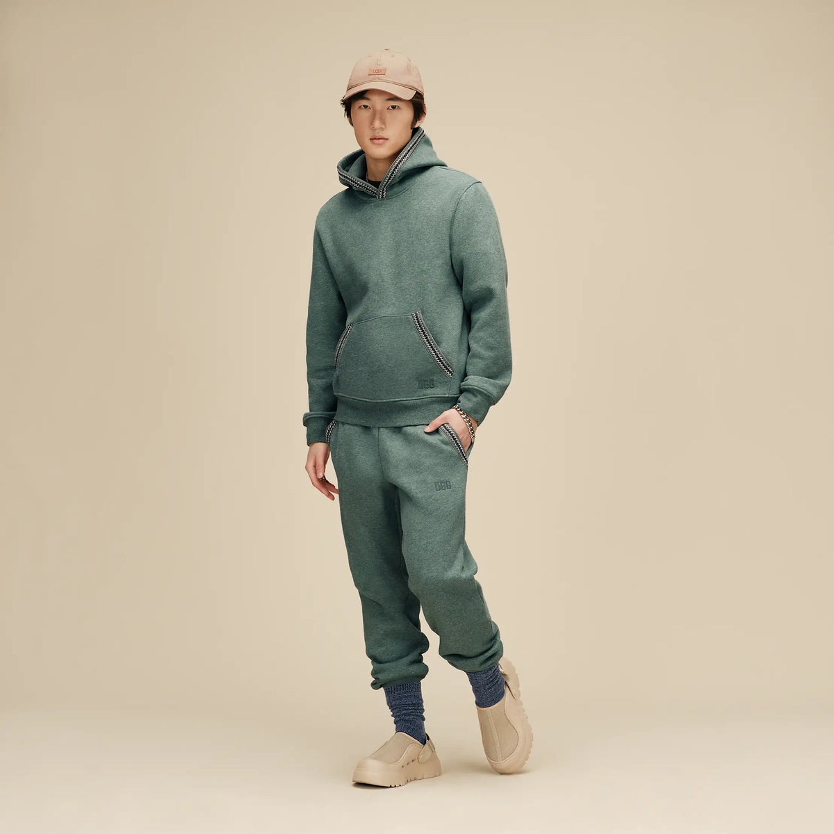 All Gender UGG Logo Cap - SAND