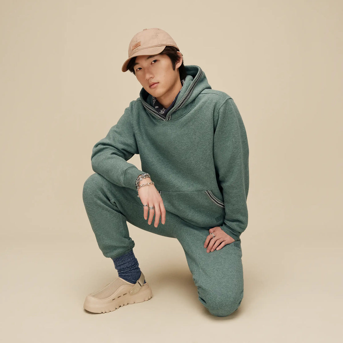 All Gender UGG Logo Cap - SAND