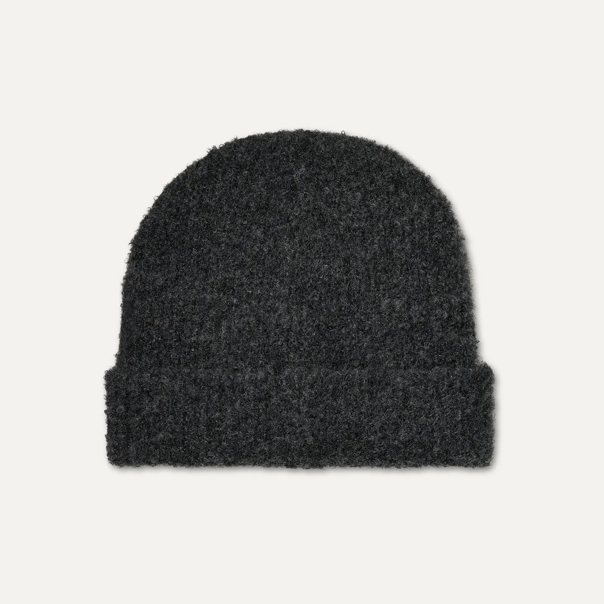 Men's Boucle Cuff Beanie - CHARCOAL HEATHER
