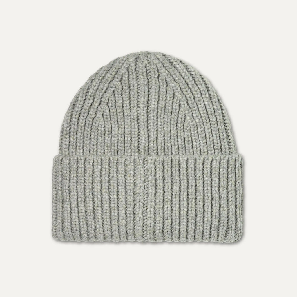 Men's Chunky Rib Beanie - COBBLE
