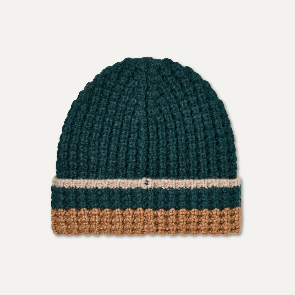Men's Waffle Stripe Beanie - SALTWATER MULTI