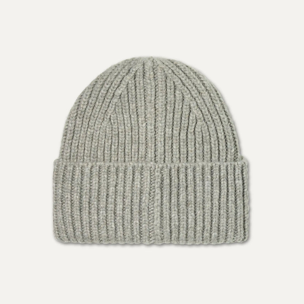 Men's Chunky Rib UGGbraid Beanie - COBBLE / GREEN STONE