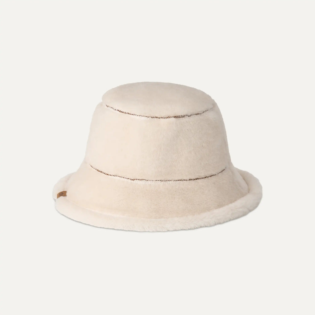Women's Frankie Reversible Bucket Hat - DARK CHESTNUT / CREAM