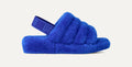 Women's Fluff Yeah Slide - REGAL BLUE / DAZZLING BLUE