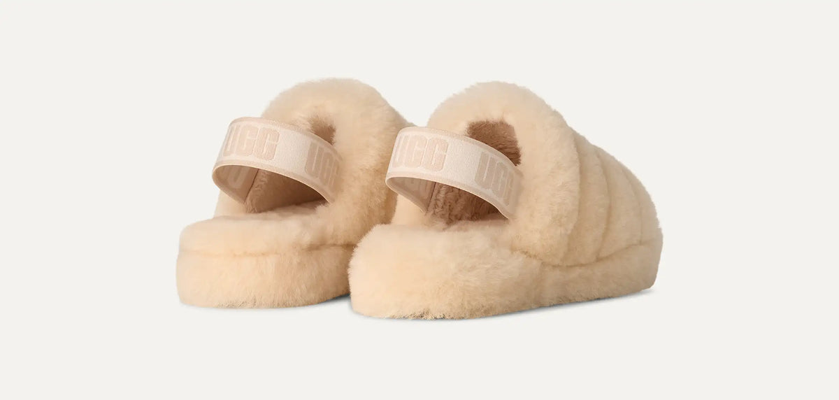 Kids' Fluff Yeah Slide - NATURAL / SEA SALT