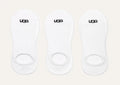 Women's Stela No Show 3 Pack - WHITE