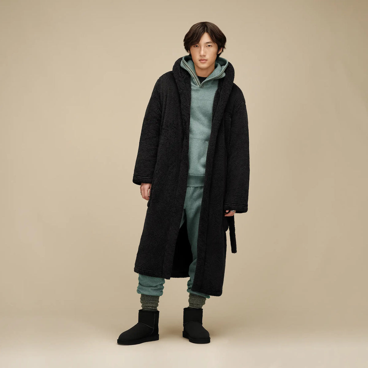 Men's Trey Rib Knit Crew - ARUGULA