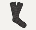 Men's Trey Rib Knit Crew - BLACK