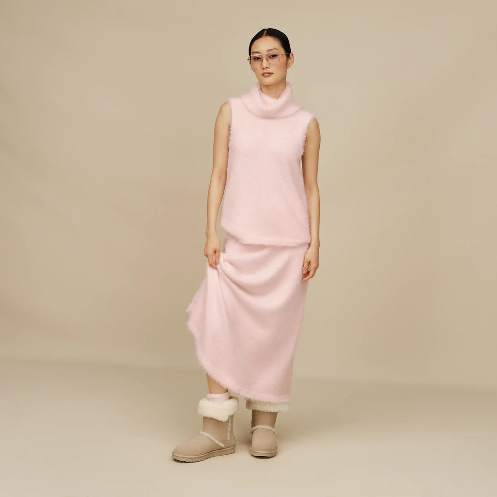 Women's Teddi Cozy Crew - PALE ORCHID
