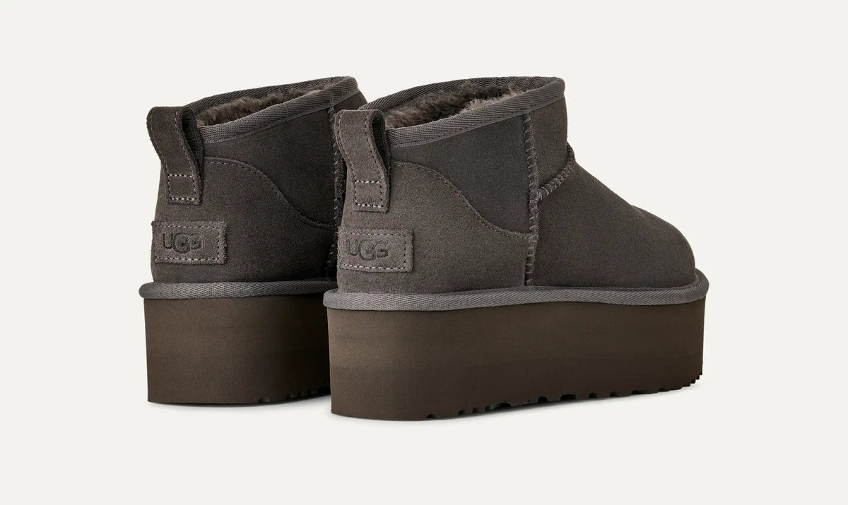 Women's Classic Ultra Mini Platform - CHARCOAL