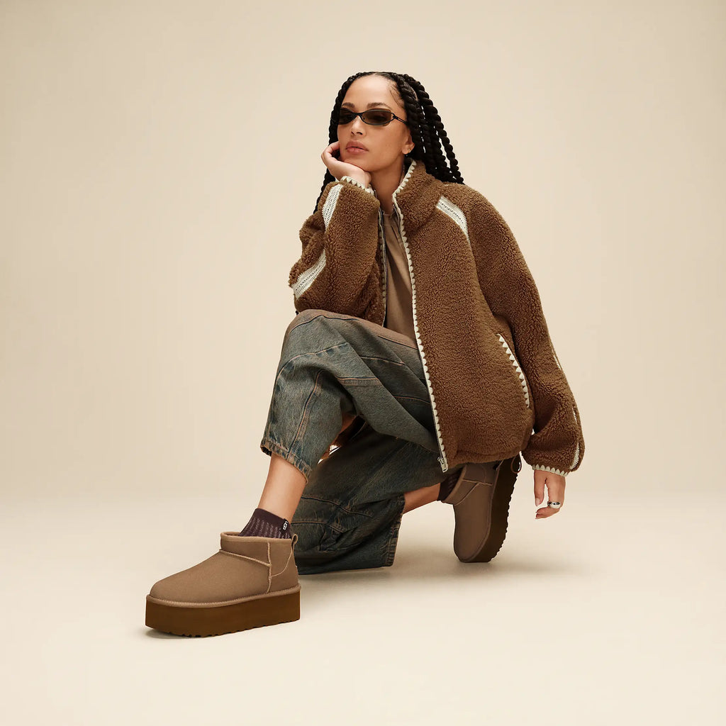 Women's Classic Ultra Mini Platform - LIGHT BRONZE