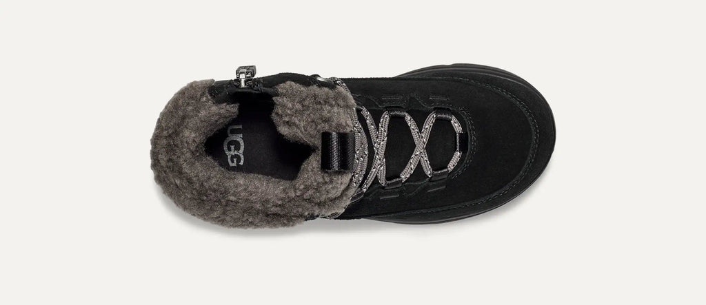 Kids' TerreTrail Cozy Lace - BLACK