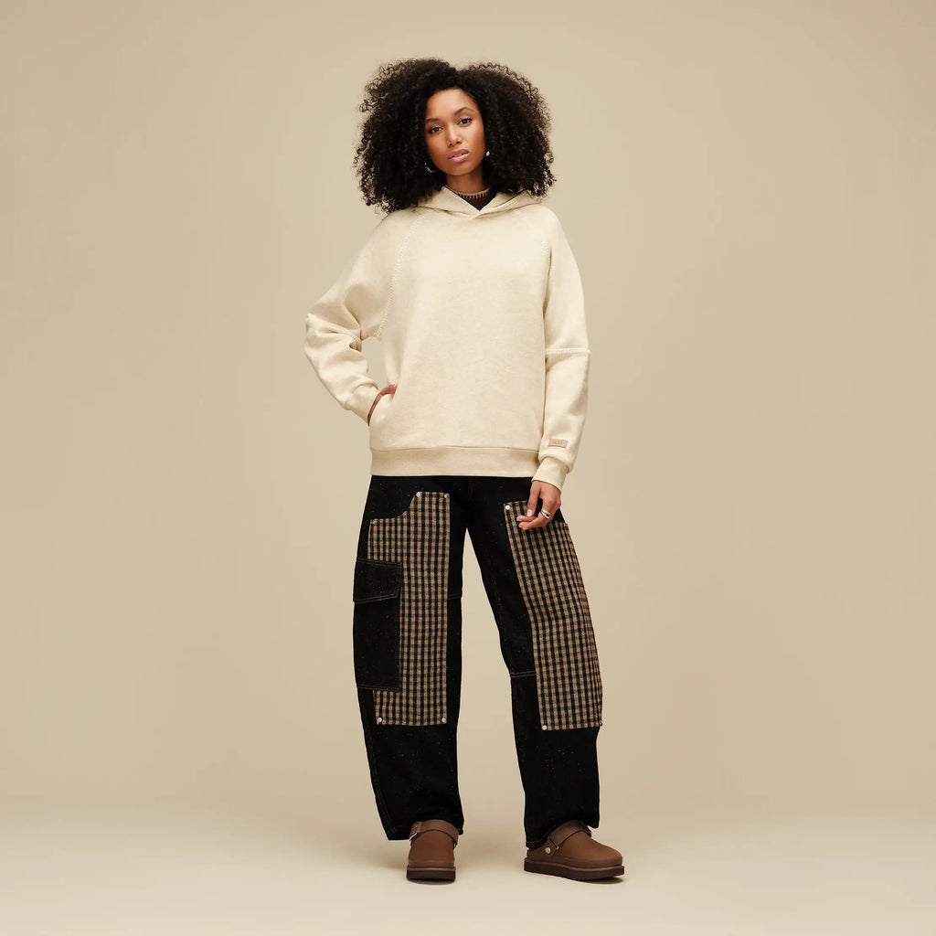 Women's Classic Hoodie - SAND HEATHER