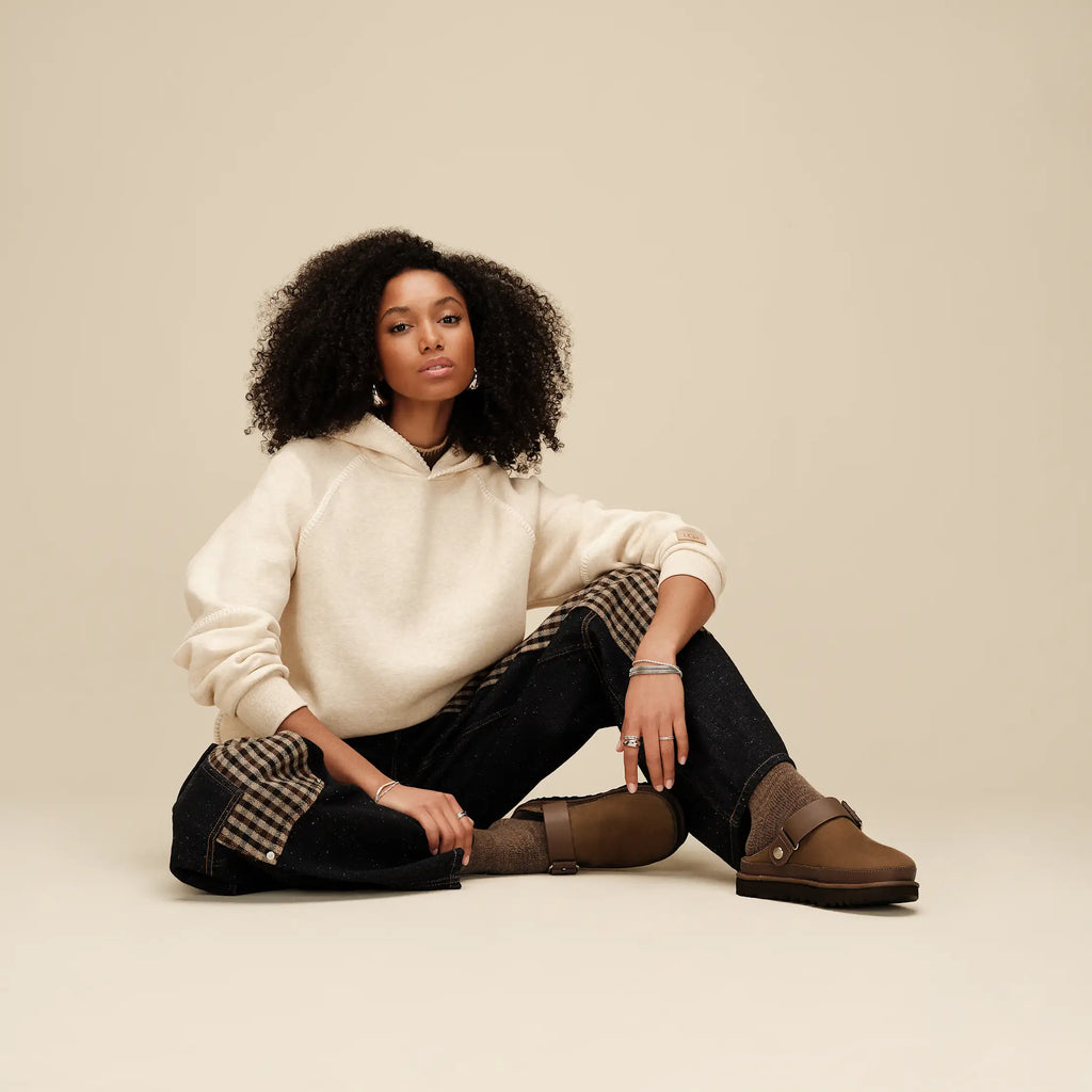 Women's Classic Hoodie - SAND HEATHER