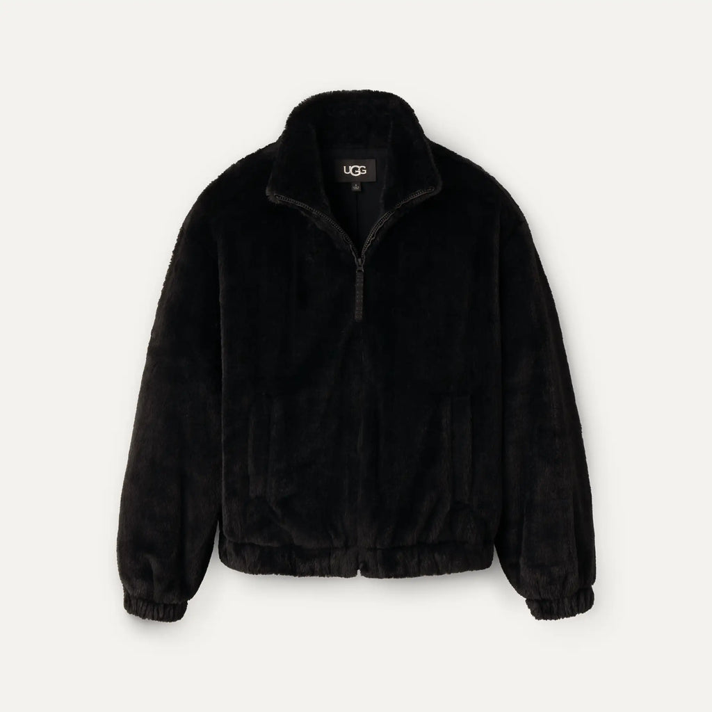 Women's Tash Faux Fur Jacket - BLACK