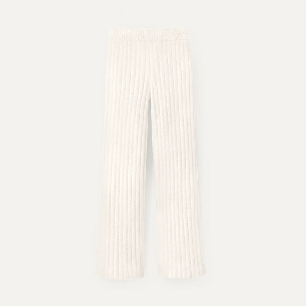 Women's Terri Pant Rib - CREAM