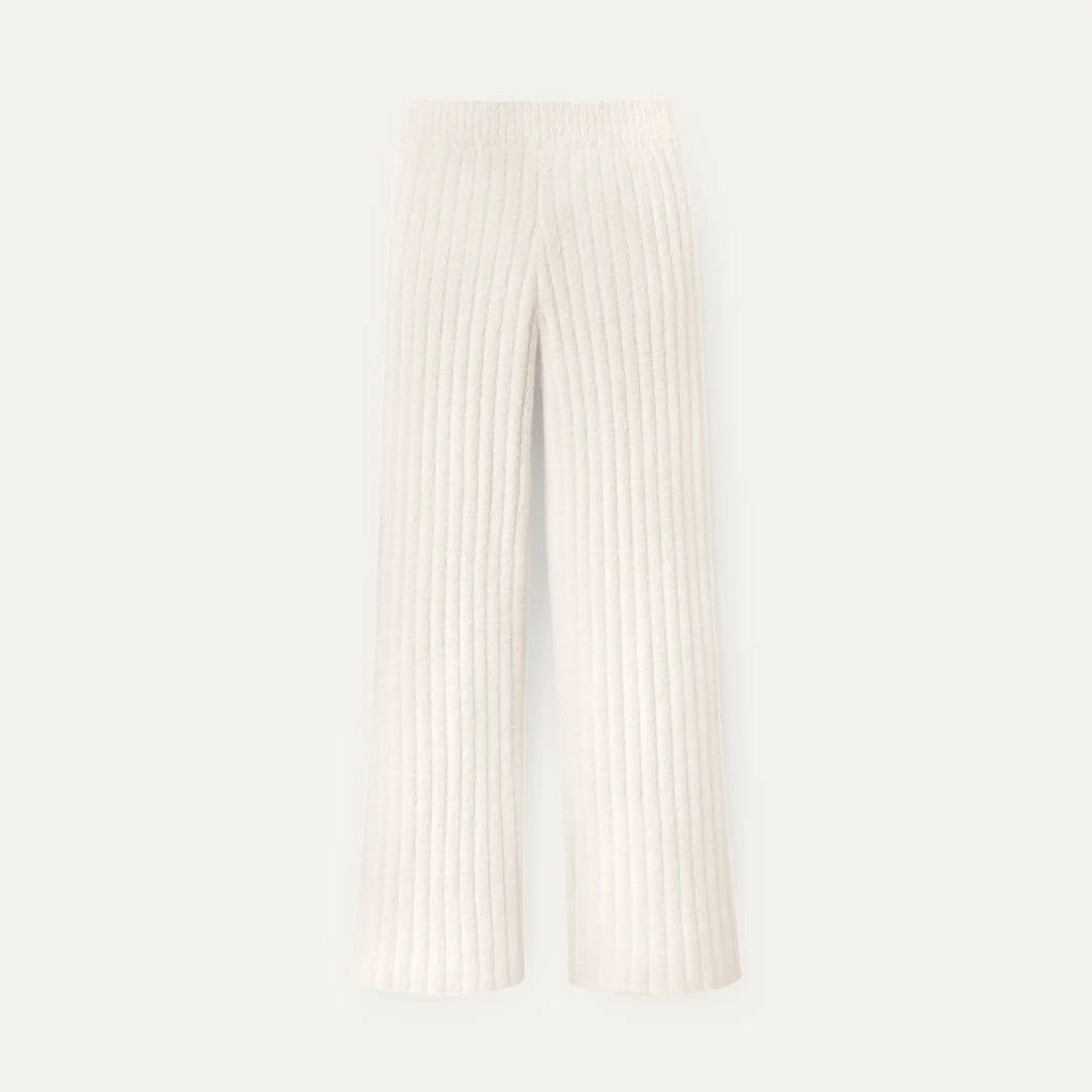 Women's Terri Pant Rib - CREAM