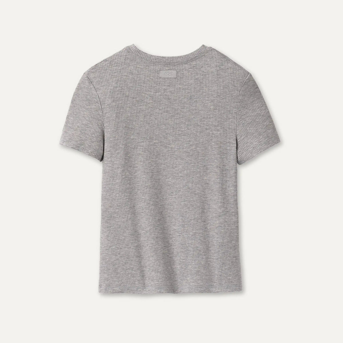 Women's Miriam Baby Tee Rib - GREY HEATHER