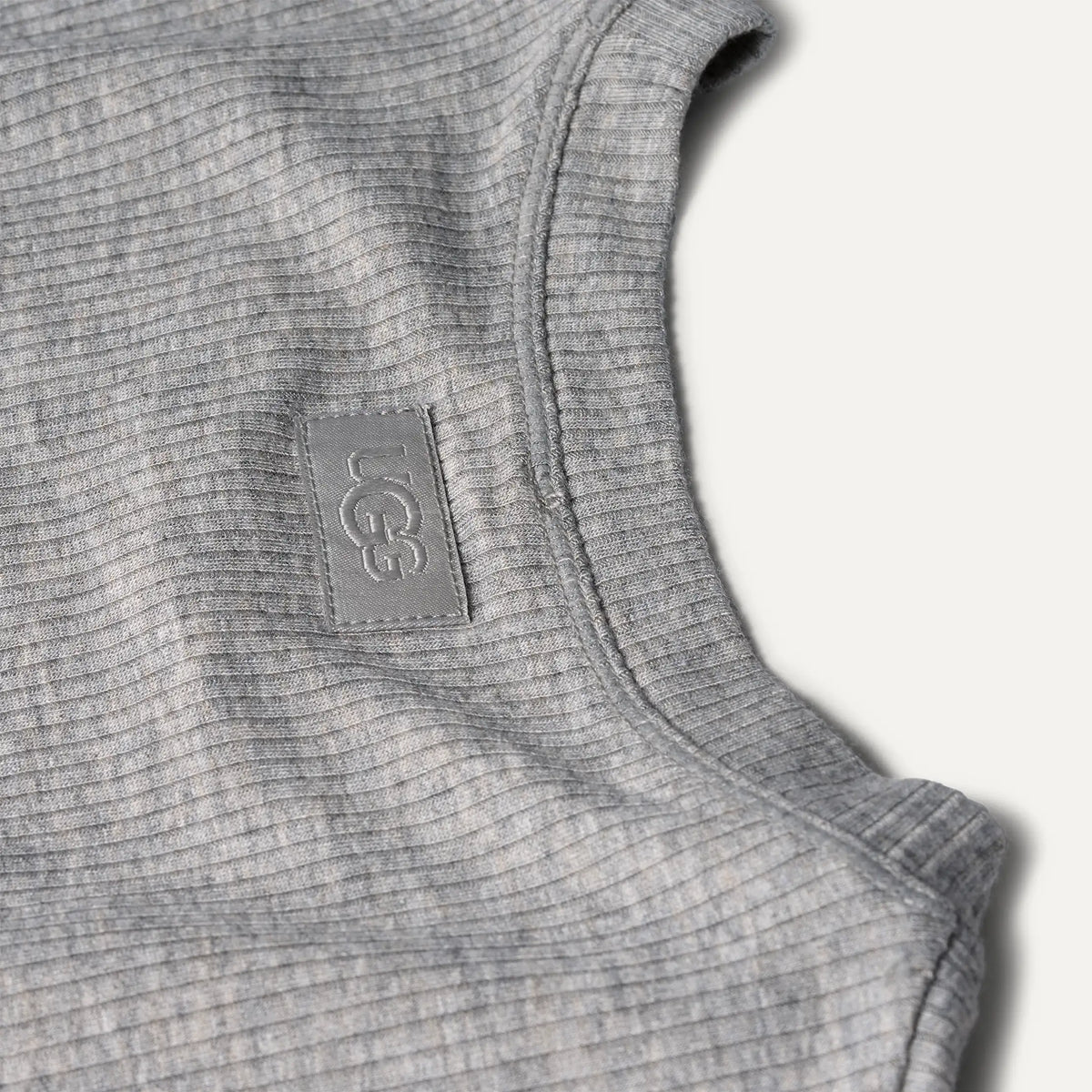 Women's Miriam Baby Tee Rib - GREY HEATHER