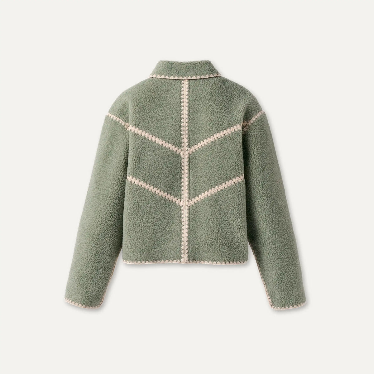 Ellison UGGfluff Shell Jacket - GREEN FOG HEATHER