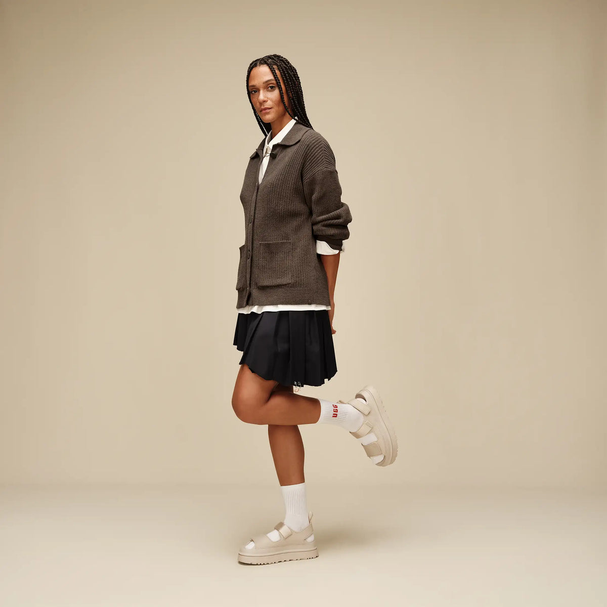 Women's Junipher Cardigan Lite - DENSE SMOKE