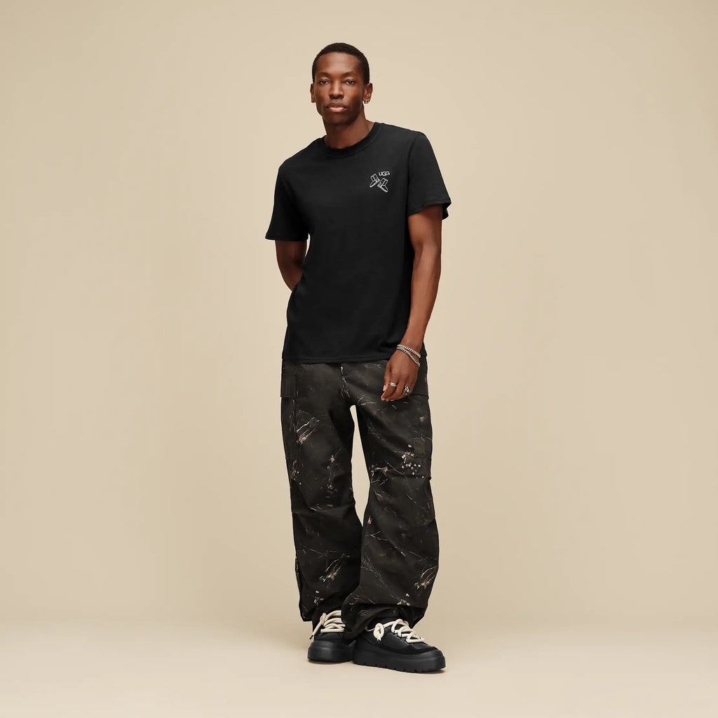 Men's Heritage Utility Sneaker - BLACK / BLACK