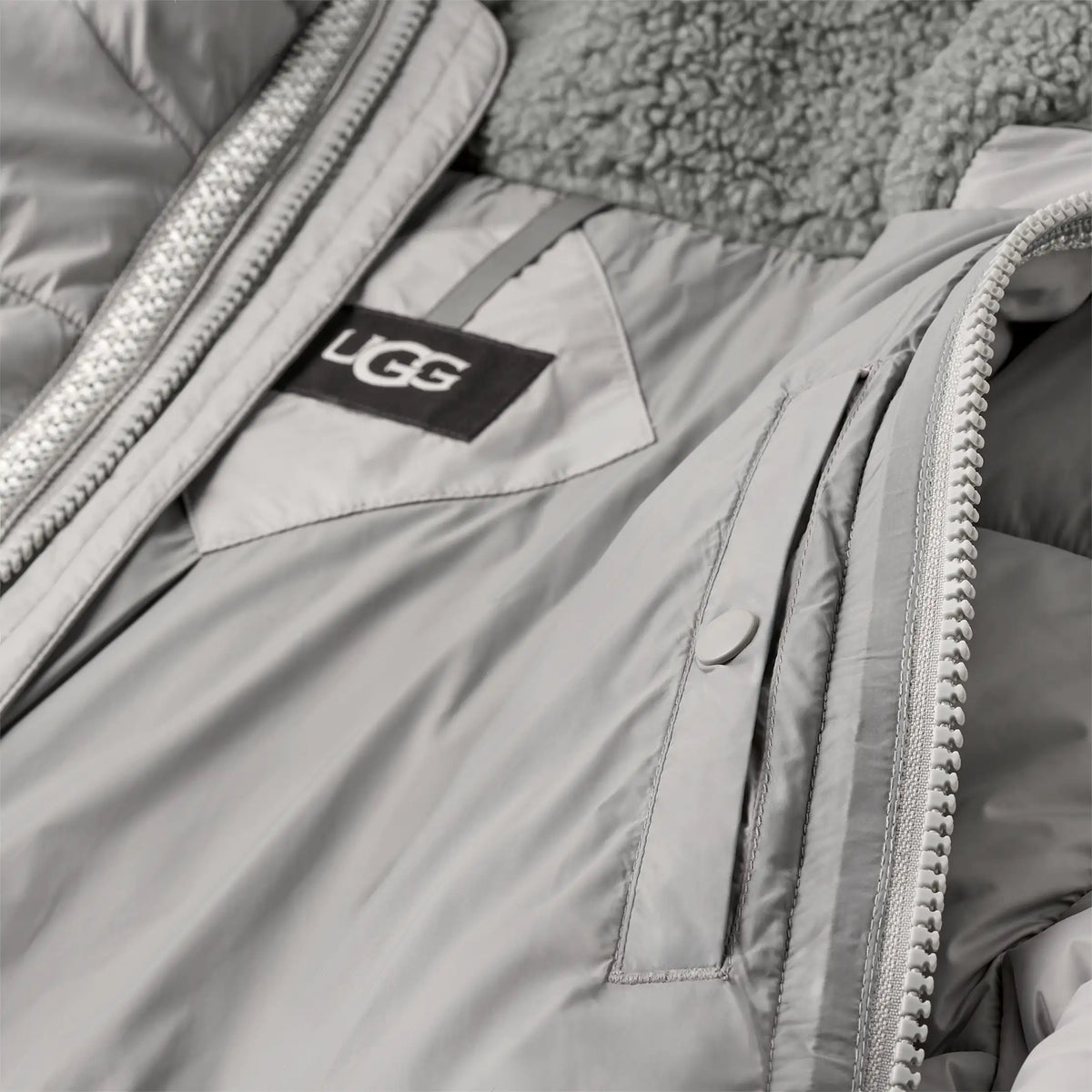 Men's Xayden UGGbraid Puffer Jacket - COBBLE