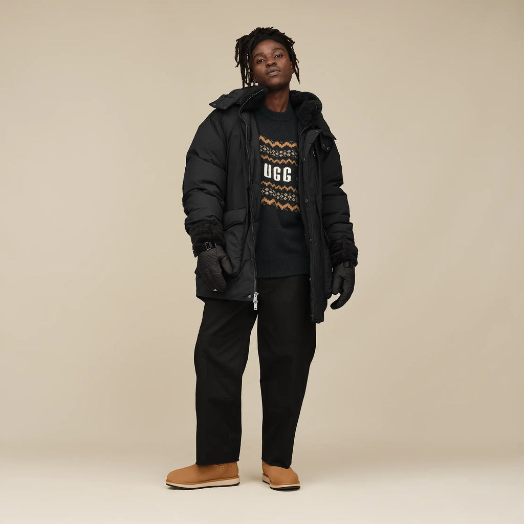 Men's Eamon Down Parka - BLACK