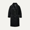 Women's Sema UGGfluff Coat - BLACK