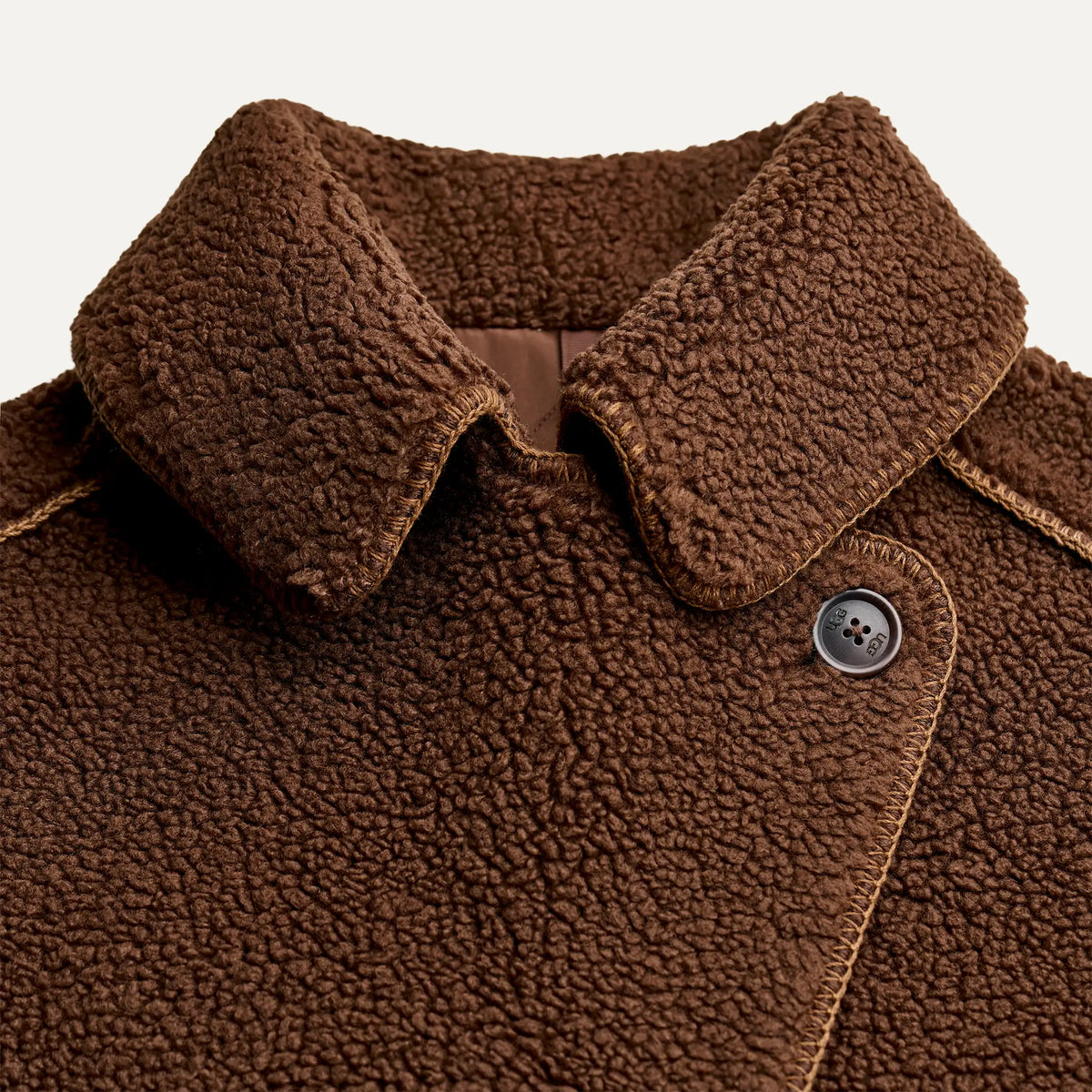 Women's Sema UGGfluff Coat - DEEP NUTMEG