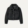 Women's Frankie Short Trucker Jacket - INK