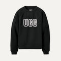 Women's UGG Logo Crewneck - BLACK