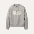 Women's UGG Logo Crewneck - GREY HEATHER