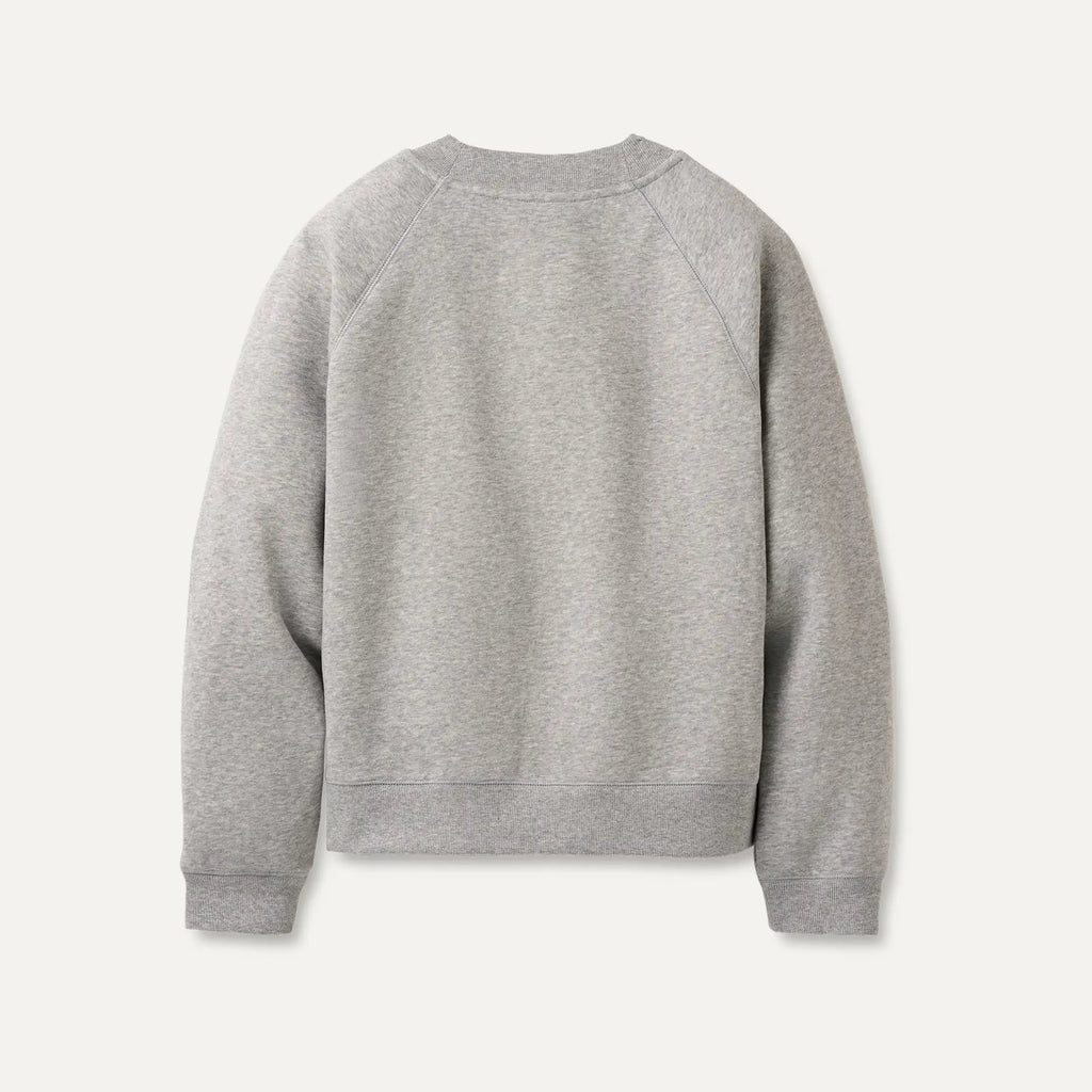Women's UGG Logo Crewneck - GREY HEATHER