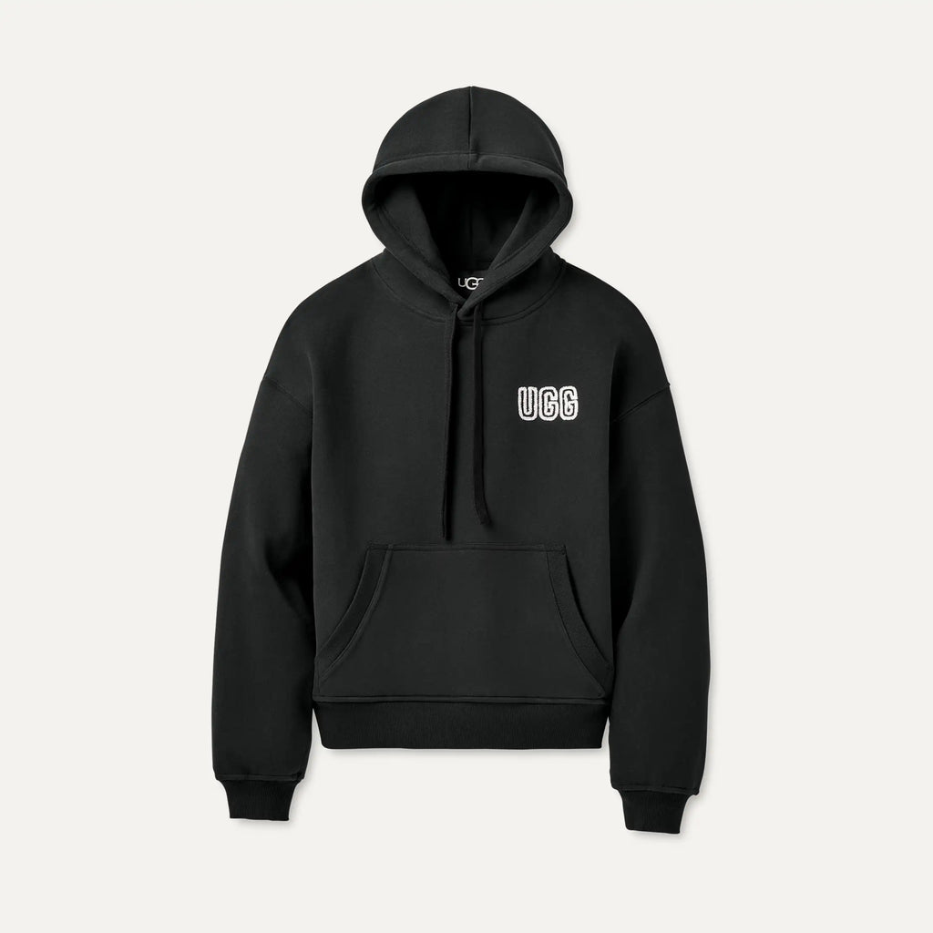 Women's UGG Logo Hoodie - BLACK