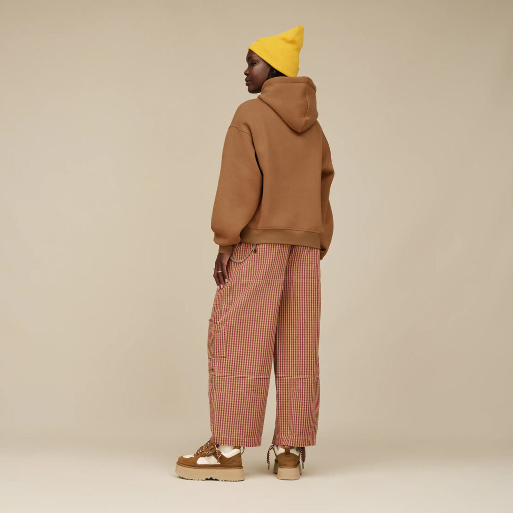 Women's UGG Logo Hoodie - CHESTNUT