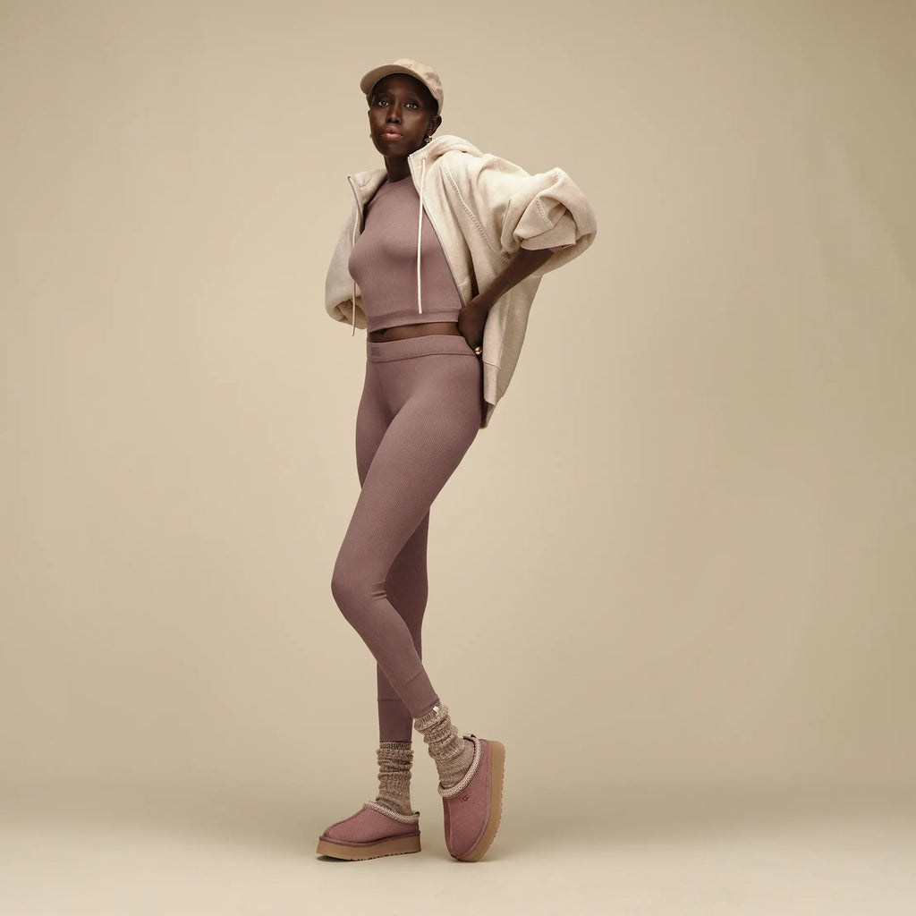 Women's Paloma Legging II Rib - ALLSPICE