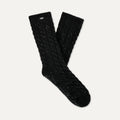 Women's Elowyn Cable Knit Fleece Lined - BLACK CONFETTI