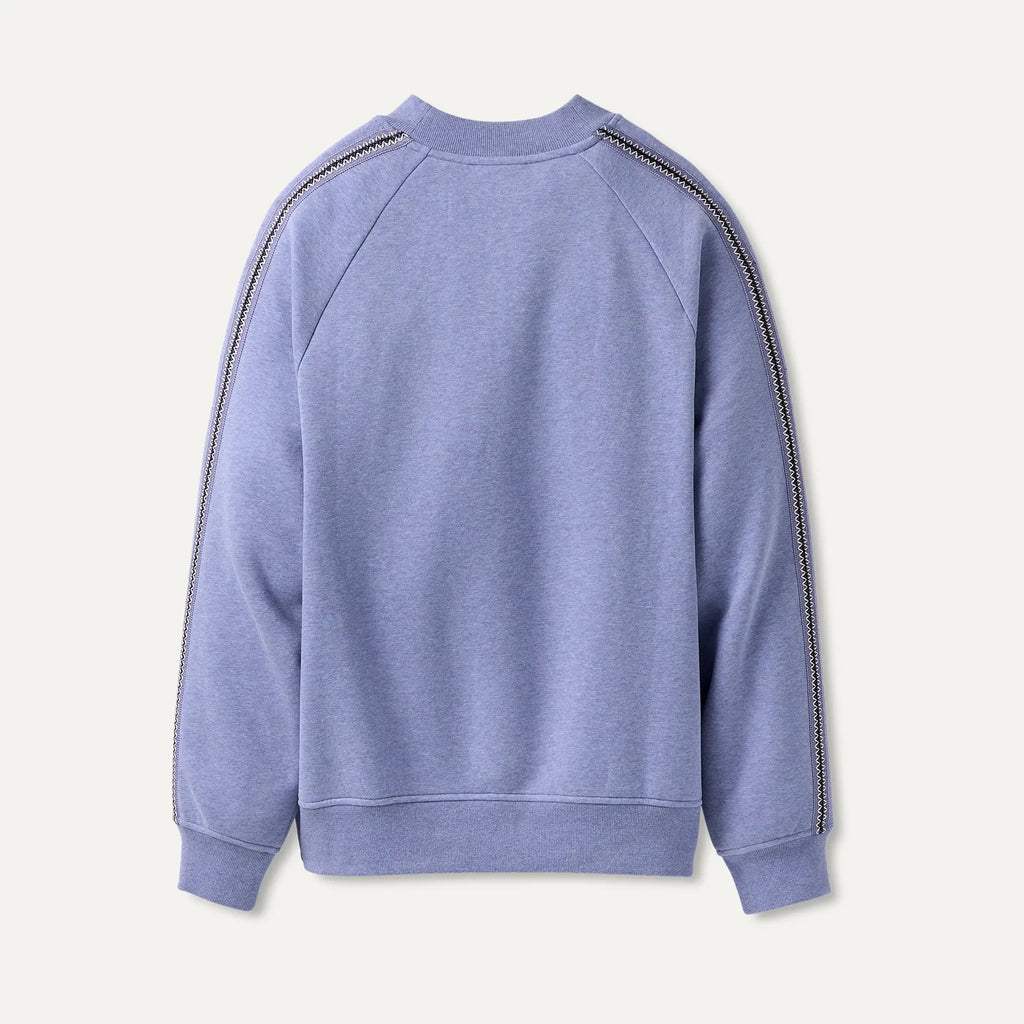 Men's Tasman Crewneck - DUSTED IRIS HEATHER