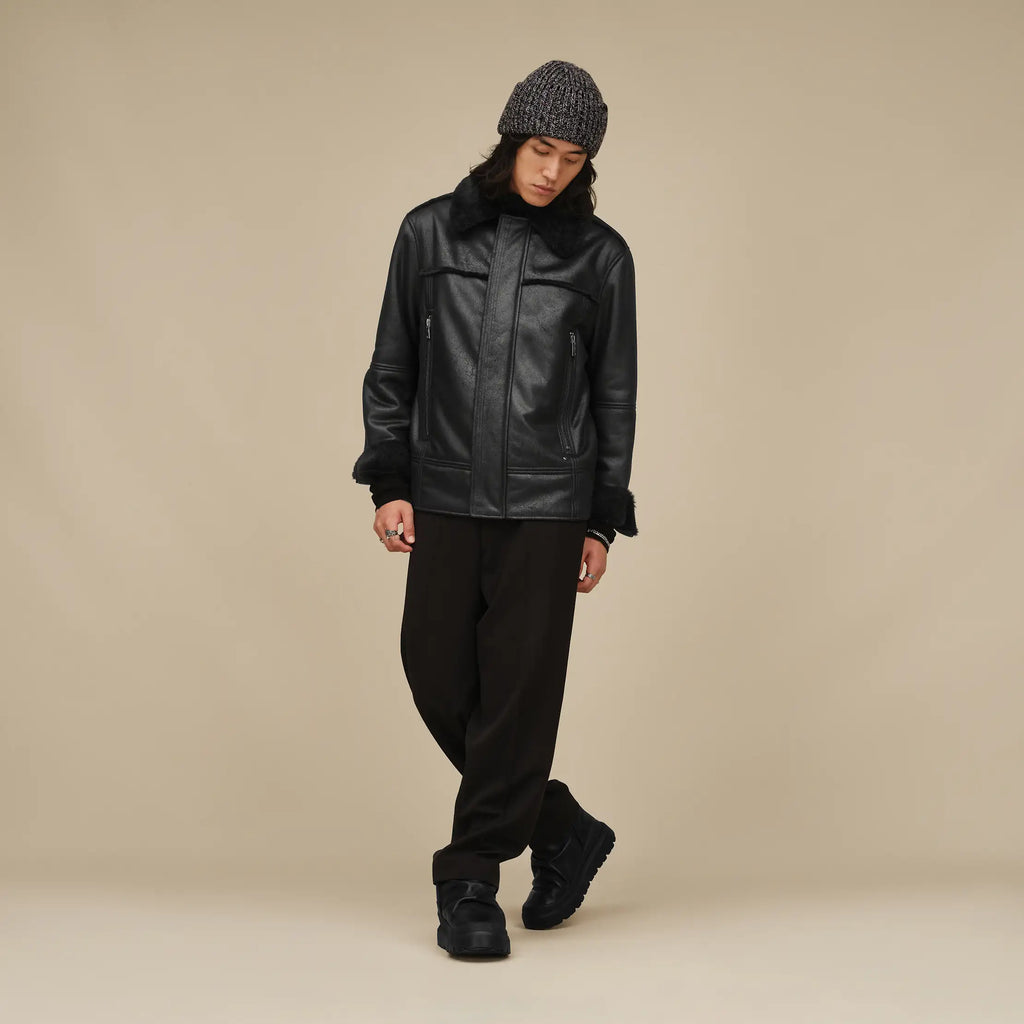 Men's Thayden LuxeFluff Jacket - BLACK