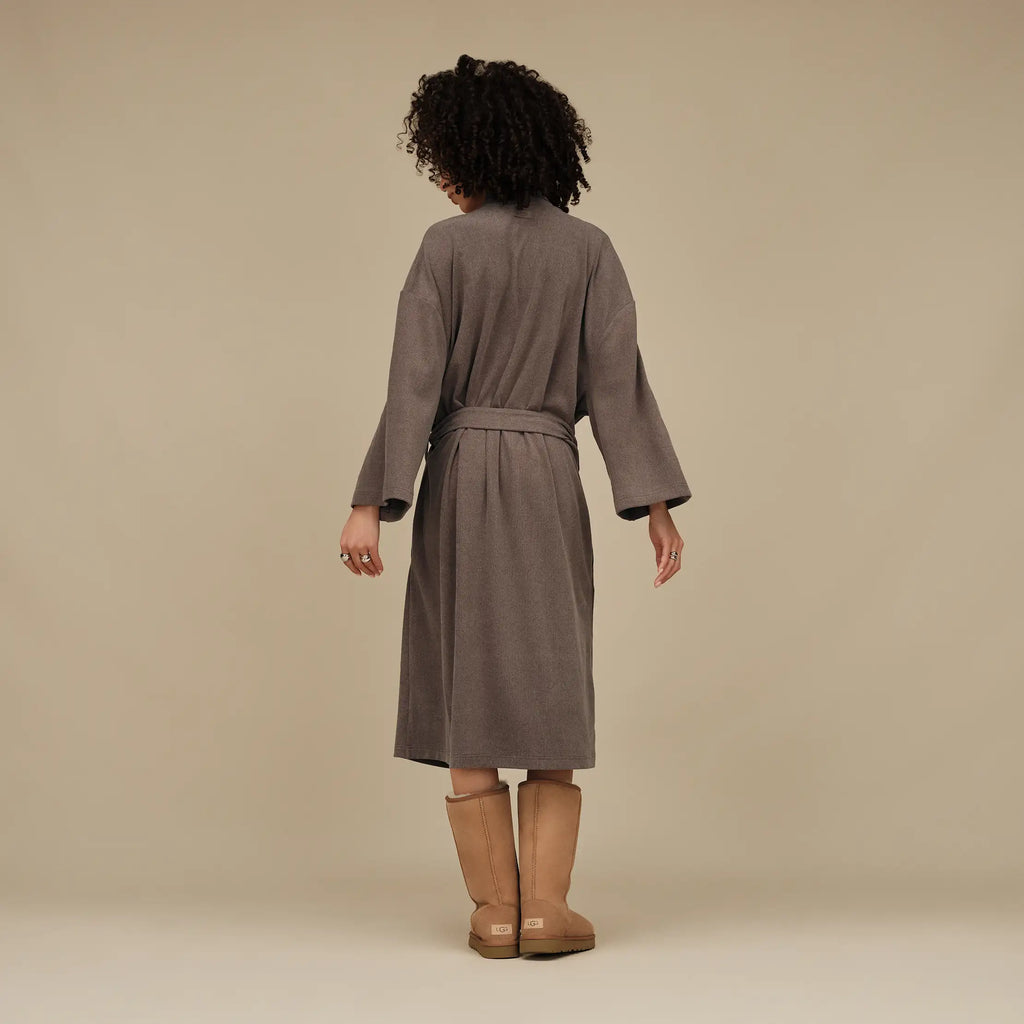 Men's Theron Robe - OYSTER BROWN