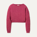 Women's Novalie Slouchy Pullover - STRAWBERRY