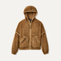Women's Mariella UGGfluff Zip Hoodie - CHESTNUT