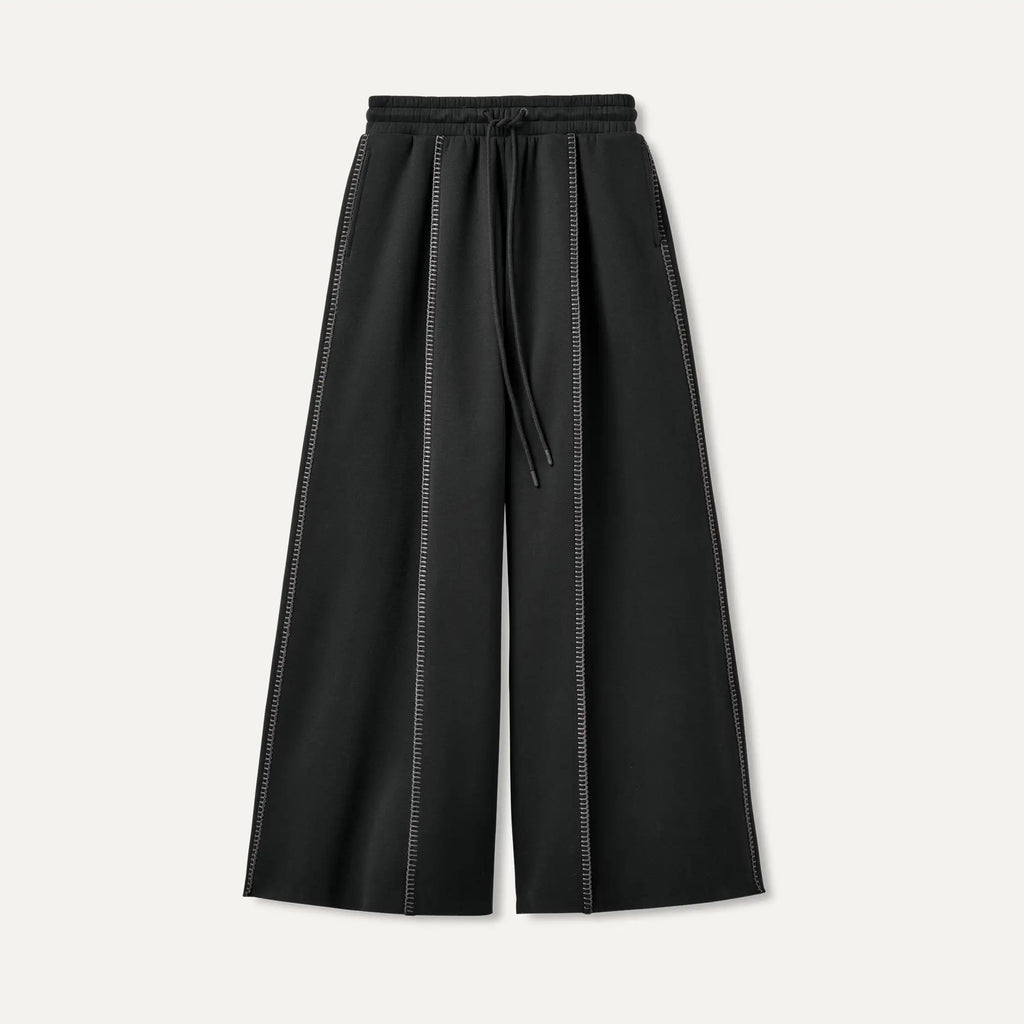 Women's Classic Wide Leg Pant - BLACK