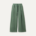 Women's Classic Wide Leg Pant - GREEN STONE